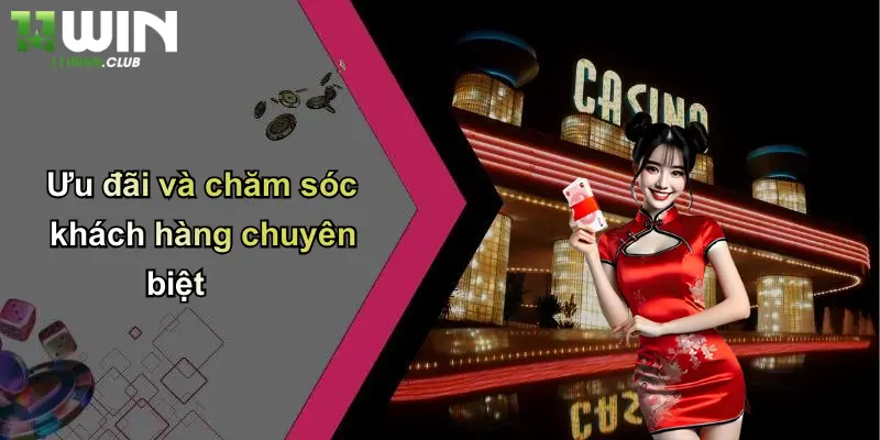 Ưu đãi và chăm sóc khách hàng chuyên biệt